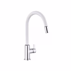 Mitigeur de cuisine sur plage mitigeur avec bras pivotant montage monotrou hauteur du mitigeur 370 mm Mousseur laminaire PCA ...