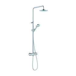 Kludi - dive s 3S système de douche double thermostatique 6807905-00 avec douchette à main, chromé
