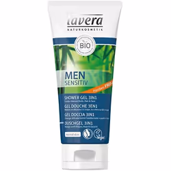 Lavera Men Sensitiv Shower Gel 3 in 1, 200 ml, Shampoing, après-shampoing et gel-douche 3-en-1, Non-professionnel, Hommes, Ch ...