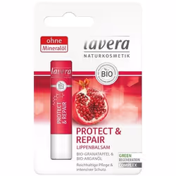 Lavera 663460, Beaume pour les lèvres, Femmes, Anti-dessèchement, Régénération, Grenadier, NaTrue, 4,5 g