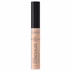 Lavera Natural Concealer, Légère, Beige, Honey, Tous types de peau, Crème, Bouteille