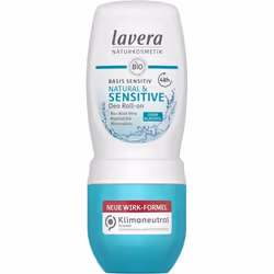 Lavera 651086, Femmes, Déodorant, Déodorant roll-on, Boîte, 50 ml, 48 h