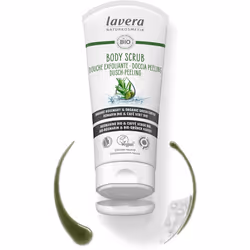 Lavera Body Scrub 200 ml Gel douche Femmes Corps Citron vert, Romarin
