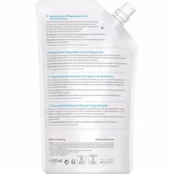 Lavera Refill Bag basis sensitiv Body Wash 2in1 500 ml Gel douche Unisexe Corps et cheveux