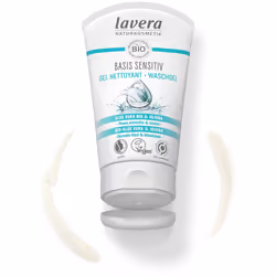 Lavera Basis Sensitiv Gel nettoyant Unisexe 125 ml