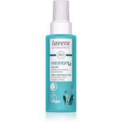 Le spray corporel rafraîchissant Lavera Hydro éveille la peau de votre visage à tout moment de la journée, dès qu’elle a beso ...