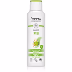 Le shampooing Lavera Family nettoie efficacement le cuir chevelu, il lave parfaitement les cheveux et leur redonne leur beaut ...