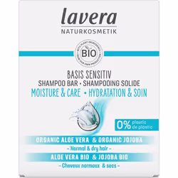 Lavera Shampooing solide basis sensitiv Hydratation & Soin