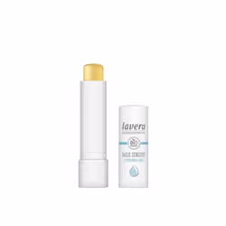 Lavera Baume à lèvres basis sensitiv, Beaume pour les lèvres, Jaune, Femmes, Peau sèche, Peau sensible, Huile d'amande, Huile ...