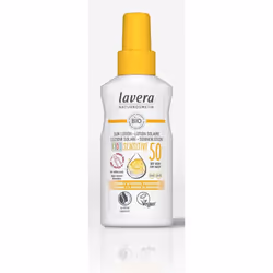 Lavera Kids sun lotion sensitive SPF 50 Lotion d’écran solaire Visage et corps Enfants