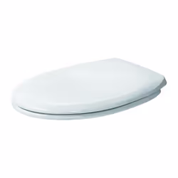 Duravit Duraplus WC siège 0064200000 Numéro d'article 0064200000 blanc avec charnières en acier inoxydable sans Absenkauotmat ...