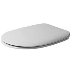 Duravit - Siège de wc Charnières Duraplus en plastique, blanc,