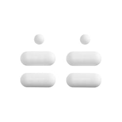 Duravit - tampon de siège Starck x 100177000 pour siège wc