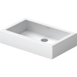 Vasque à poser Duravit Vero 60cm, blanc, sans trop-plein,