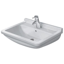 Duravit - lavabo Starck 3 60cm, 1 trou pour robinet, 0300600000