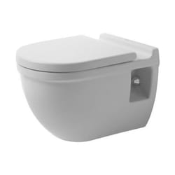Wc mural Duravit Starck 3 54cm, hauteur d'assise + 5cm, lavable,