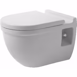 Cuvette suspendue Comfort à fond creux, hauteur d’assise + 50 mm dimensions : 360 x 545 mm matériau : céramique sanitaire fin ...