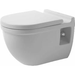 Duravit - wc mural Starck 3 54cm, hauteur d'assise + 5cm, lavable,