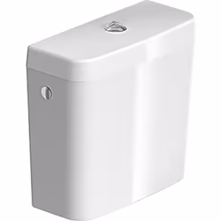 Complet avec mécanisme Dual Flush, bouton chromé, UWL classe 2, 6/3 lt. Fixations : Latérale (Droite - Gauche); Dessous (Gauc ...
