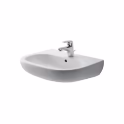Lavabo suspendu avec trop-plein dimensions : 650 x 500 mm matériau : céramique sanitaire, dessous émaillé avec 1 trou pour le ...