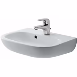 Lave-mains suspendu avec trop-plein dimensions : 450 x 340 mm matériau : céramique sanitaire, dessous émaillé avec 1 trou pou ...