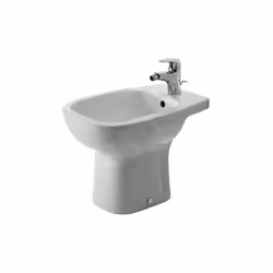 Bidet sur pied avec trop-plein dimensions : 350 × 540 × 385 mm matériau : céramique sanitaire avec 1 trous pour robinetterie  ...