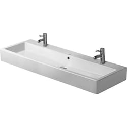 Duravit - Vero lavabo, 1200x470mm, poncé, avec trop-plein, 2 trous