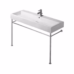Console métallique pour lavabo convient à lart. 032912 réglable en hauteur + 5 cm montage : sous le lavabo suspendu au mur en ...