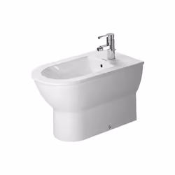 Darling New Bidet à poser Au sol Céramique sanitaire Convient pour les robinets à 1 trou avec 1 trou de robinet Matériel de f ...