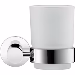 Duravit D-Code 1 x gobelet pour brosse à dents Couleur d'accentuation : blanc mat Largeur x hauteur x profondeur : 118 x 97 x ...