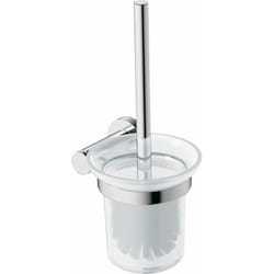 Duravit D-Code Porte-balayette montage mural Chromé 154x154x342 mm - 0099271000
