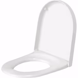 Description générale Abattant WC Duravit Darling New, conçu par Sieger Design. Ce modèle est équipé de charnières en acier in ...