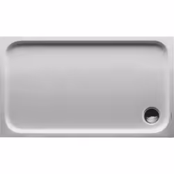 Duravit D-Code 1 x receveur de douche Version encastrée Rectangulaire matériau : acrylique sanitaire plastique résistant aux  ...
