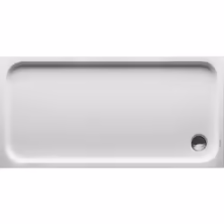 Duravit D-Code 1 x receveur de douche Version encastrée Rectangulaire matériau : acrylique sanitaire plastique résistant aux  ...
