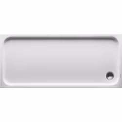 Duravit D-Code 1 x receveur de douche Version encastrée Rectangulaire matériau : acrylique sanitaire plastique résistant aux  ...