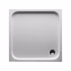 Duravit D-Code 1 x Receveurs de douche Version encastrée Carré matériau : acrylique sanitaire plastique résistant aux chocs e ...