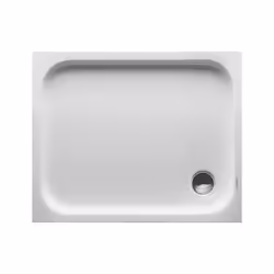 Duravit D-Code 1 x receveur de douche Version encastrée Rectangulaire matériau : acrylique sanitaire plastique résistant aux  ...