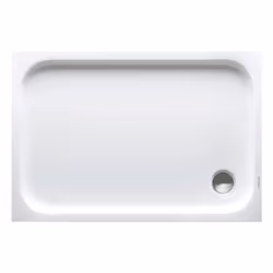 Duravit D-Code 1 x receveur de douche Version encastrée Rectangulaire matériau : acrylique sanitaire plastique résistant aux  ...