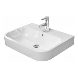 Lavabo à poser Happy D.2 60cm avec trop-plein, avec plage - Duravit