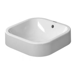 Duravit - Vasque supérieure Happy D.2 40cm avec trop-plein, sans