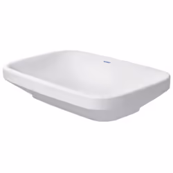 Vasque à poser DuraStyle adapté au montage sur console ou sur meuble sous-lavabo avec console Céramique sanitaire Dessous du  ...