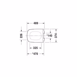 Duravit DuraStyle Abattant WC Blanc 359x489x54 mm - 0060590000 - Vue supplémentaire 5