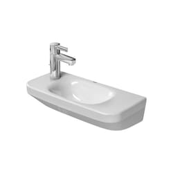 Duravit - DuraStyle - Lave-mains 500x220mm, avec un trou pour robinet à gauche, blanc 0713500009