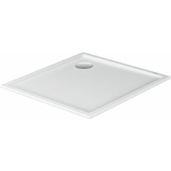 Receveur de douche Duravit Starck Slimline 900 x 900 mm - Acrylique Blanc