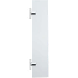 Duravit - Karree tablette en verre 60cm, mat, chrome, 0099501000