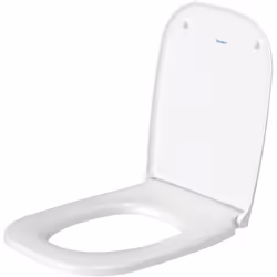 Description générale Siège de toilette D-Code de Duravit, conçu pour offrir confort et praticité. Ce modèle est équipé d'un s ...