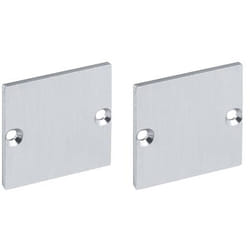 62399827 62399827 Set d'embouts de fermeture plastique (l x l x h) 30 x 2 x 30 mm 1 paire(s) - Barthelme