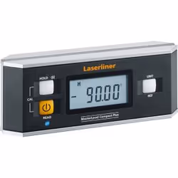 Laserliner MasterLevel Compact Plus, Noir, Gris, LCD, AAA, 1,5 V, 0 - 50 °C, 152 mm