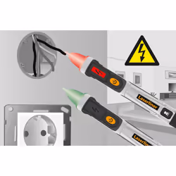 Laserliner ActiveFinder Pro tournevis testeur de tension Noir, Blanc