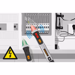 Laserliner ActiveFinder Pro tournevis testeur de tension Noir, Blanc - Vue supplémentaire 6